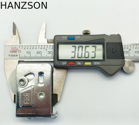 ประตูบานเลื่อนลูกรอกไนล่อนล้อ 0.8 มม. 1 มม. หนา 1.2 มม