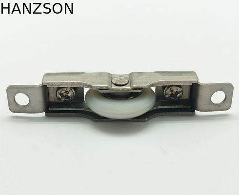 ลูกกลิ้งหน้าต่างบานเลื่อนอลูอัลลอยด์กันสนิม สูง 20.87มม. กว้าง 22.42มม