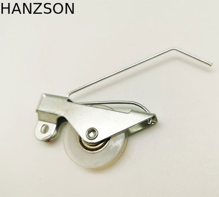 ฝาครอบพลาสติกลูกกลิ้งประตูบานเลื่อนอลูมิเนียม 1.2 มม. วัสดุแผ่นเหล็ก OEM