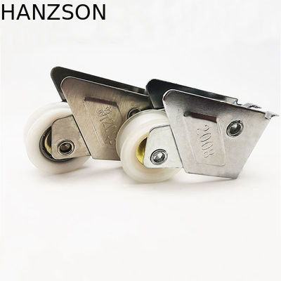 ลูกกลิ้งหน้าต่างบานเลื่อนปรับได้ 0.8 มม. ความหนา SS201 วัสดุ 626zz แบริ่ง