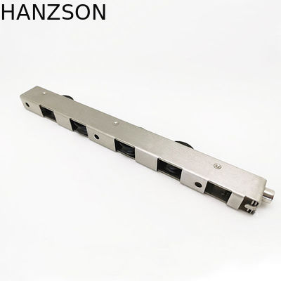 ลูกกลิ้งประตูบานเลื่อนสแตนเลส Heavy Duty OEM พร้อมวัสดุ POM 4 ล้อ