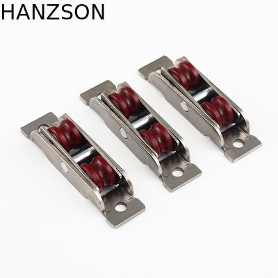 เปลี่ยนลูกกลิ้งประตูบานเลื่อนไนลอน SS201 วัสดุ OEM Modern Design