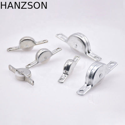 ลูกกลิ้งหน้าต่างบานเลื่อนสำหรับงานหนักพร้อมล้อพลาสติก PP Hanzson OEM ISO9001