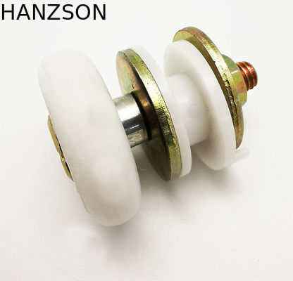 ลูกกลิ้งประตูไนล่อนทองเหลือง OEM สำหรับห้องโดยสารฝักบัว ISO9001 2000 Certification